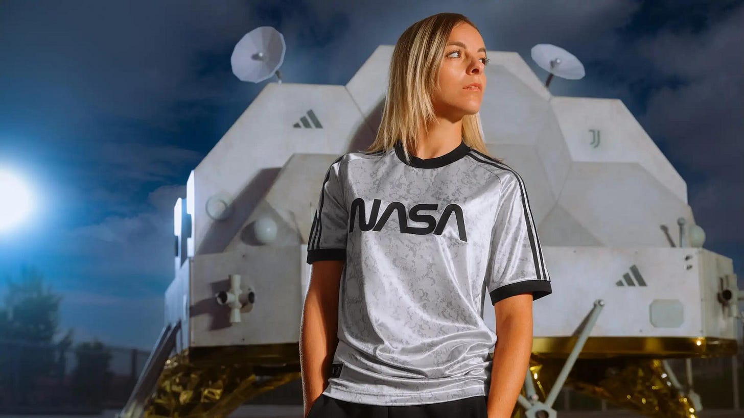 ADIDAS, JUVENTUS AND NASA JOIN FORCES FOR SPACE-THEMED COLLECTION | Casawi