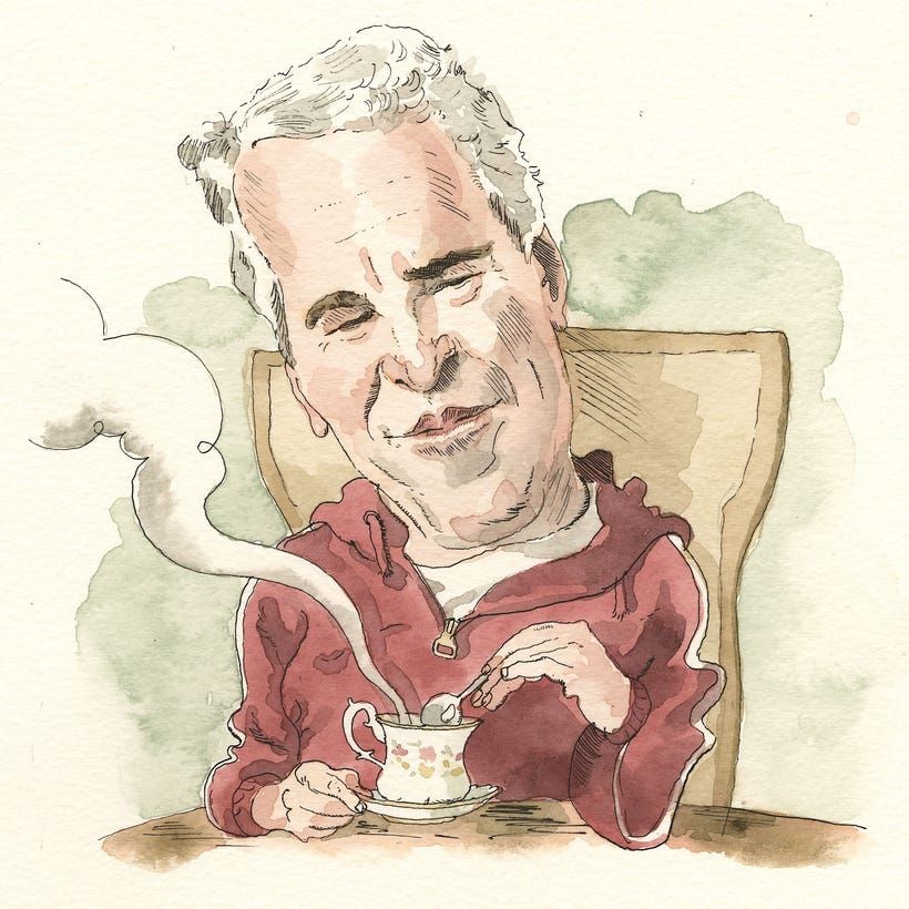 My Tea with Jeffrey Epstein by Edward Jay Epstein - Air Mail