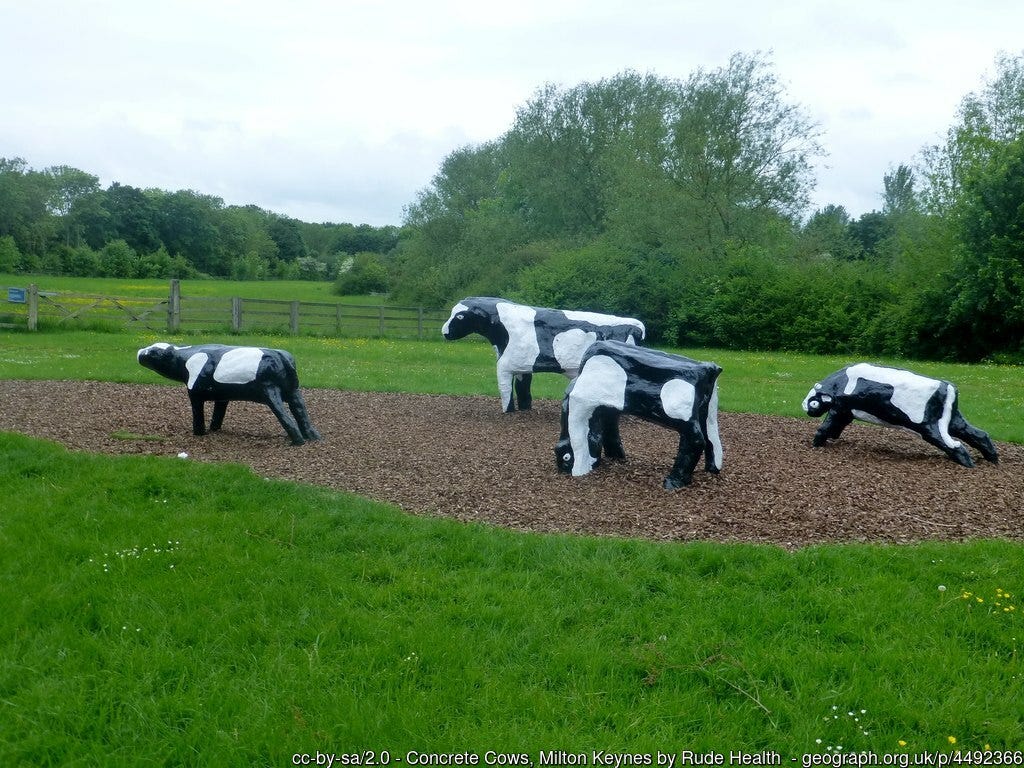 Concrete Cows