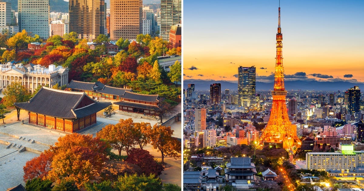 Seoul vs Tokyo