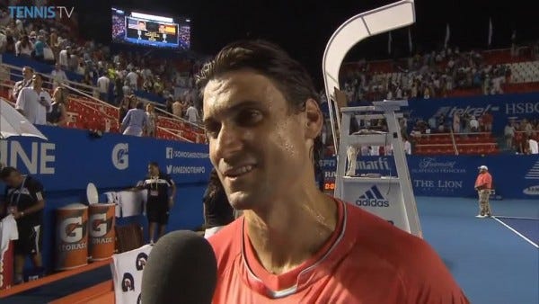 david ferrer sweaty stink for buenos aires tennis 2015 images