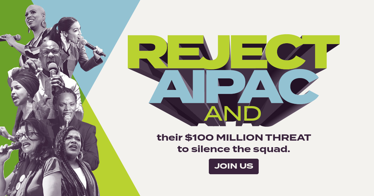 Reject AIPAC - Peace Action