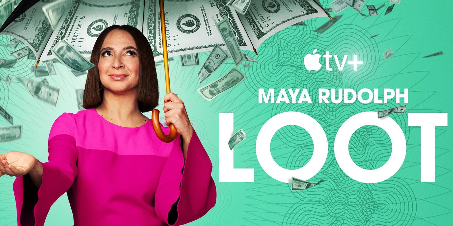 Review of Season 2 of Loot on Apple TV+ | Jess Spoll for Double Take TV Newsletter