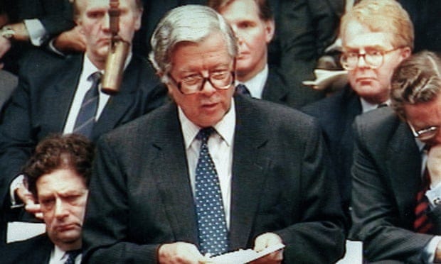 Howezat! The day a 'dead sheep' turned into a roaring lion | Geoffrey Howe  | The Guardian
