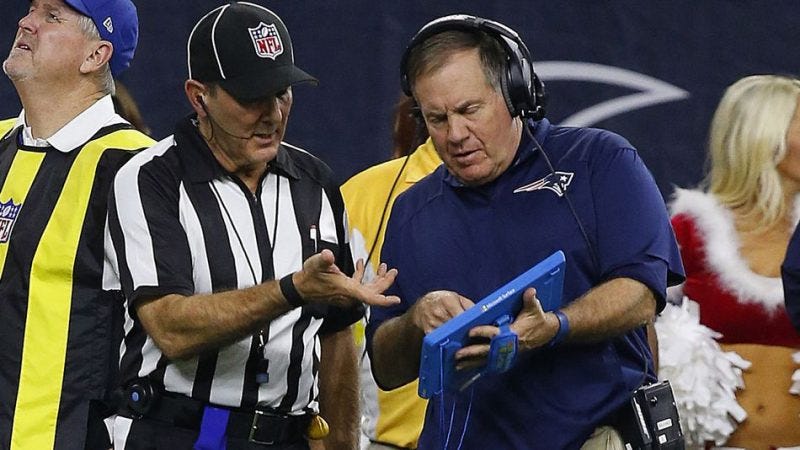 bill belichick patriots just not much on bad technology