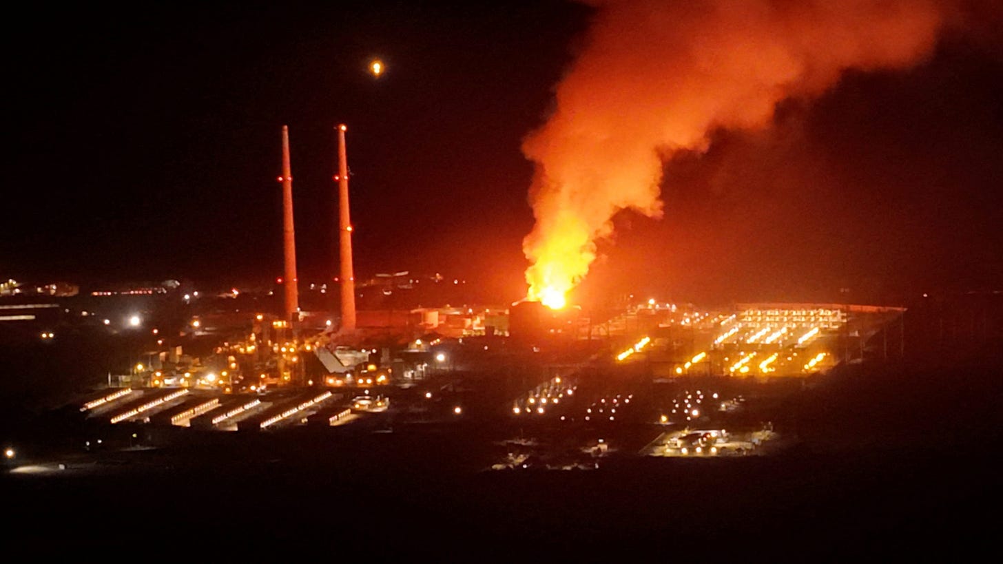 Moss Landing battery power plant fire: Residents ordered to evacuate