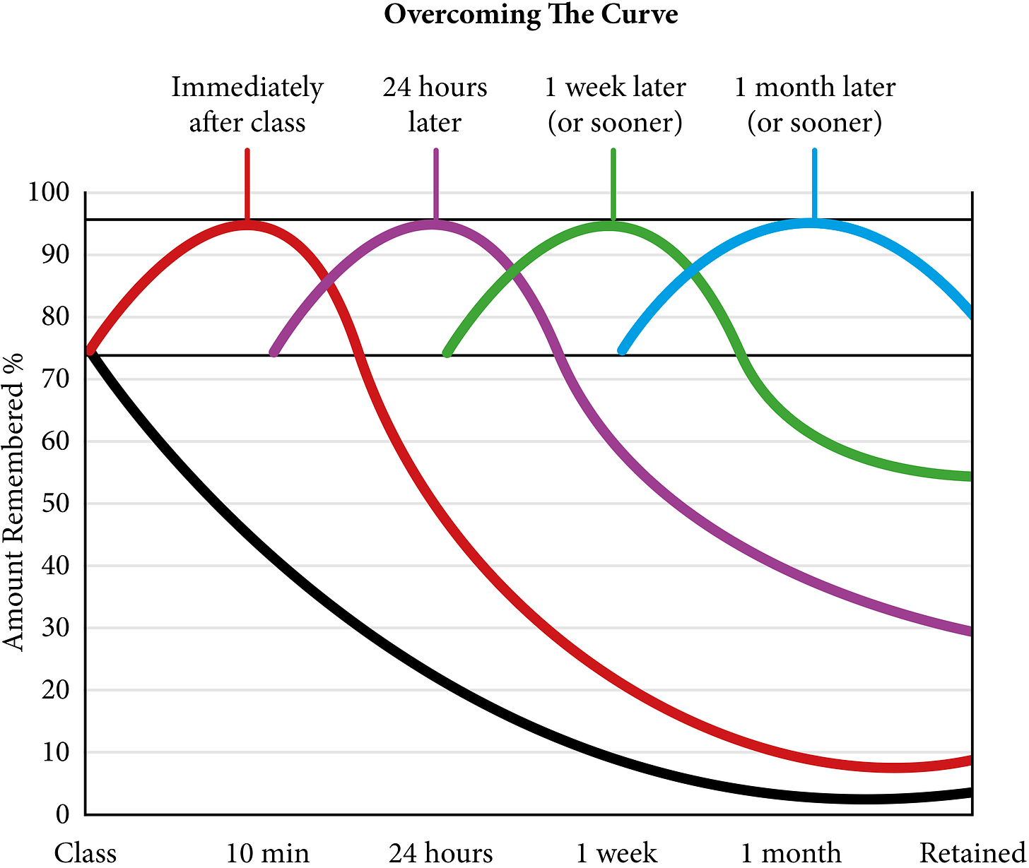 NAPPI uk - Recertification - Forgetting Curve