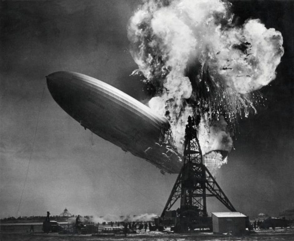 Le dessous des images : la catastrophe aérienne du Hindenburg de 1937