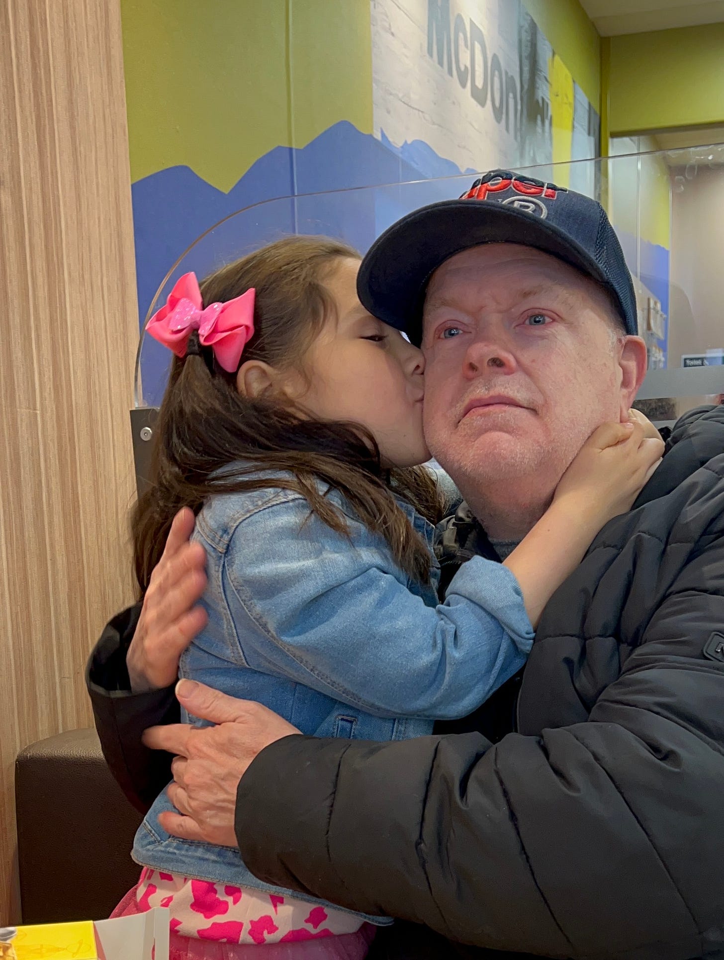 Author and daughter