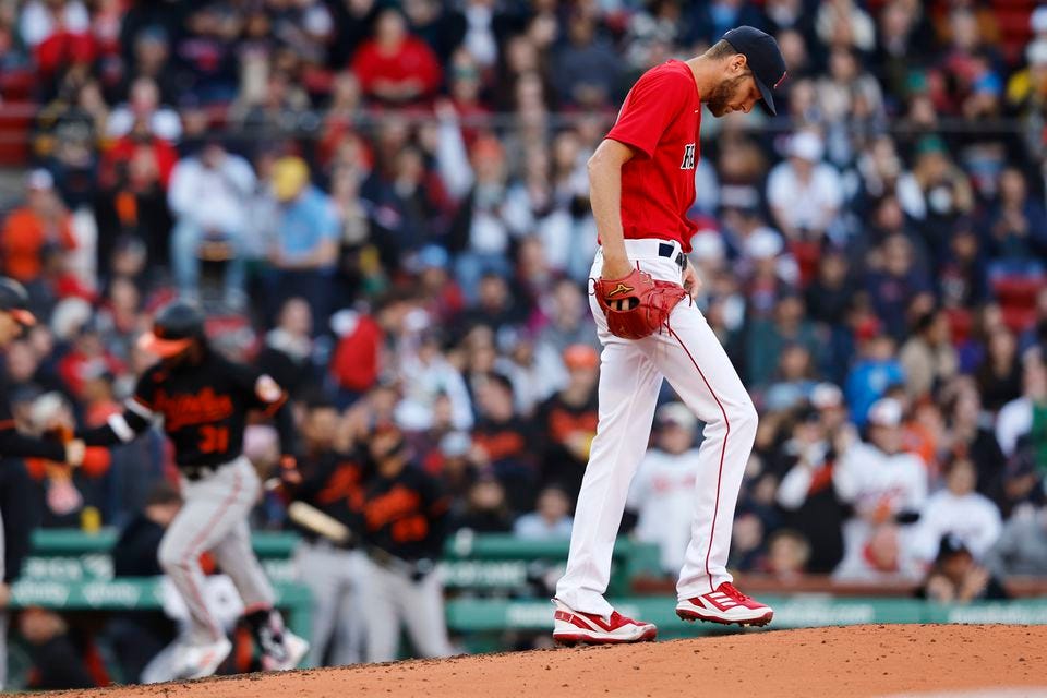 Chris Sale allowed at least three homers for the 10th time in his career.