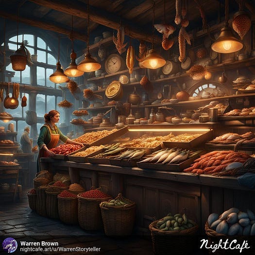 AI Art Fish Shop