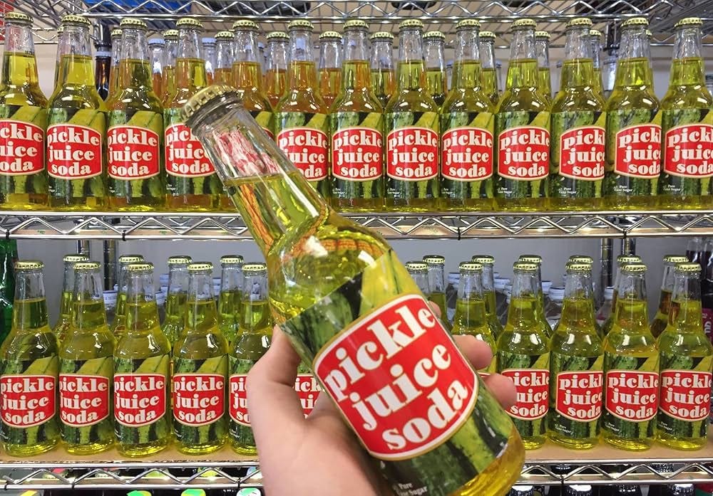 Pickle Juice Soda Pop - 3 Bottles