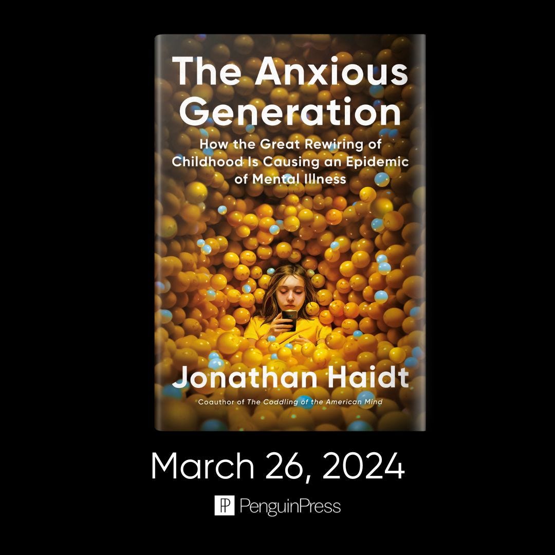 The Anxious Generation Cover