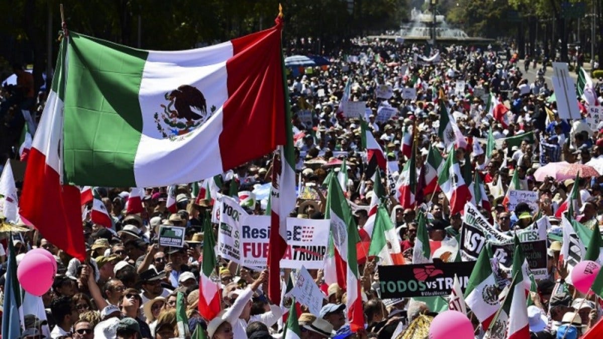 Mexico: Massive anti-Trump rallies staged across nation