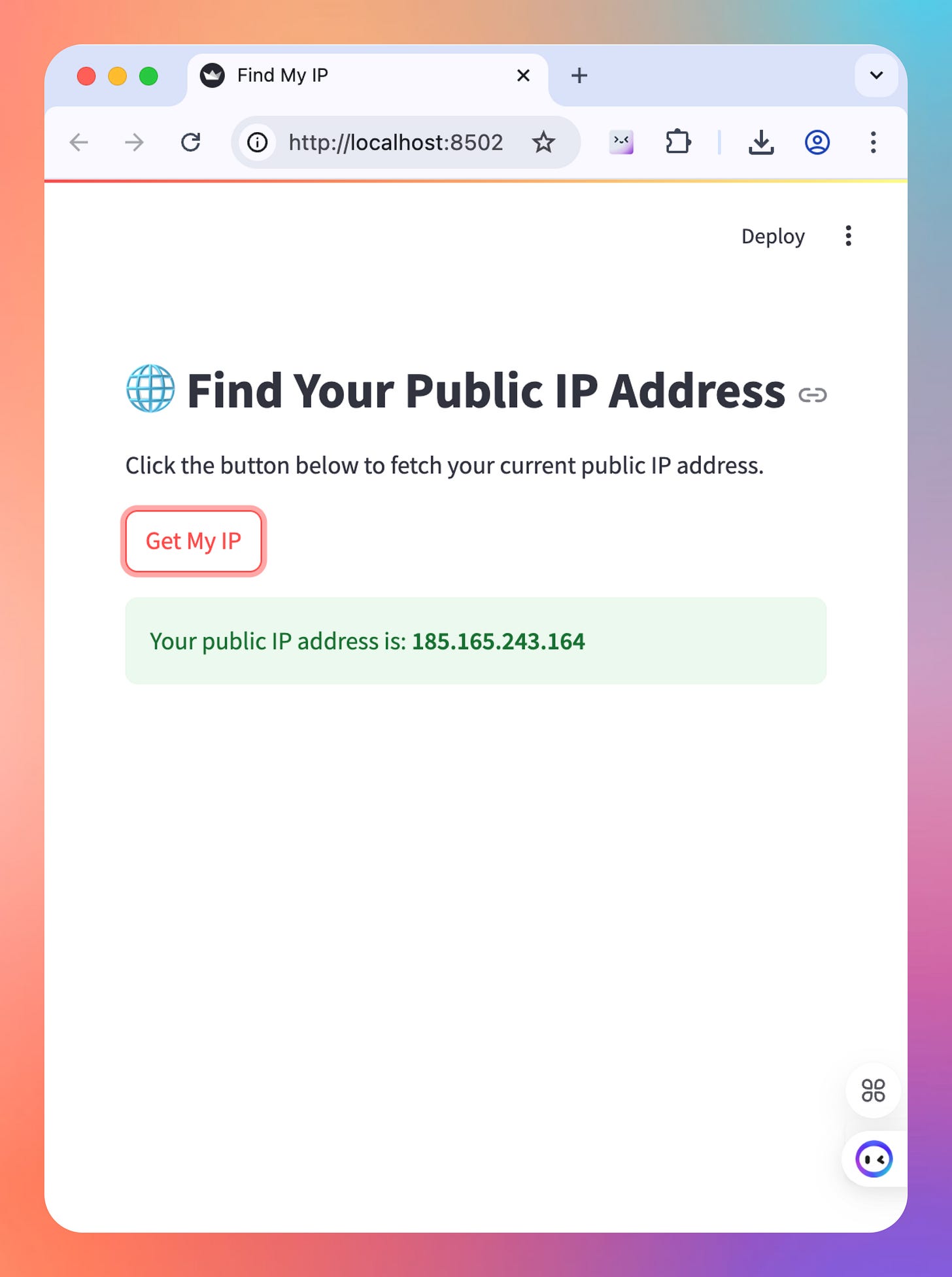 Build an IP Finder Web App with Python - by Ardit Sulce