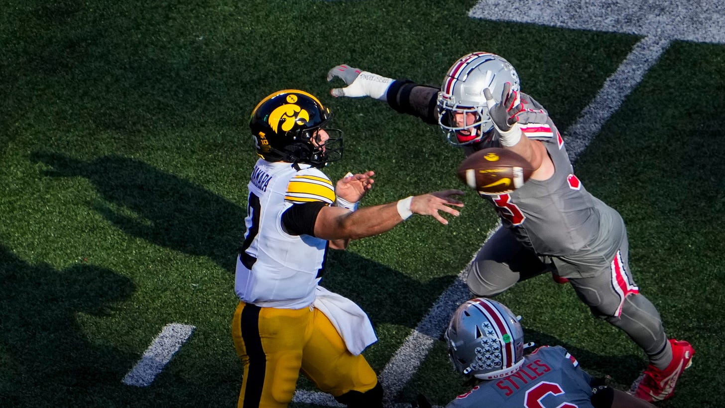 Cade McNamara on performance vs. Ohio State: 'There was some good and there  was some bad'