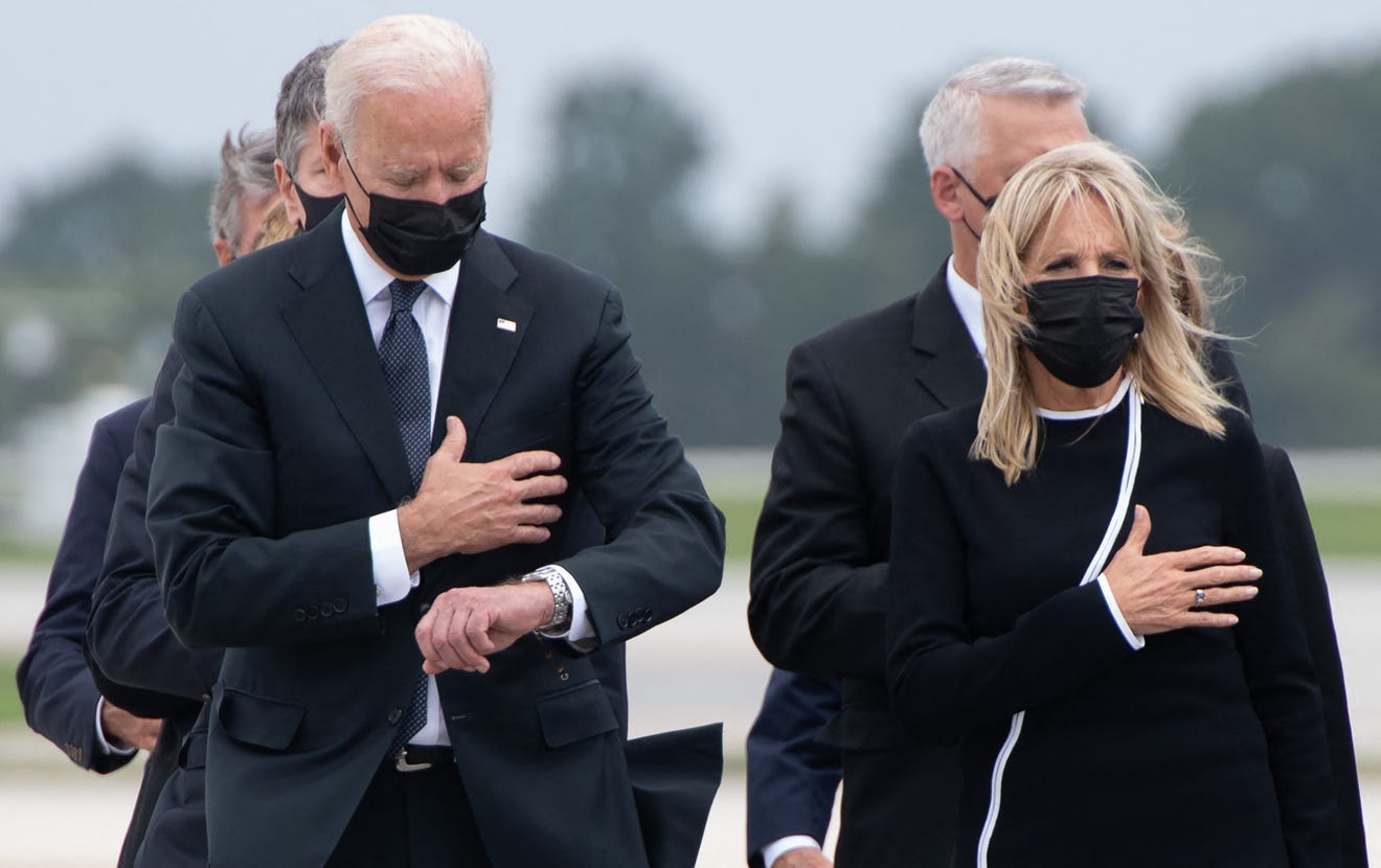 Fact check: Biden honored service members during dignified transfer