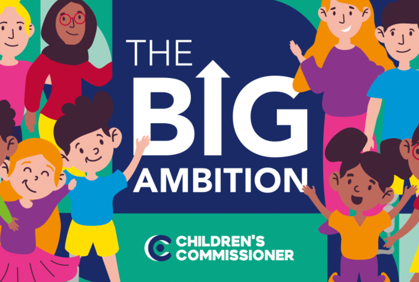 Screenshot showing the logo of the Children's Commissioner's Big Ambition survey