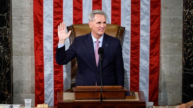 Kevin McCarthy finally elected House Speaker after 15 rounds of voting ...