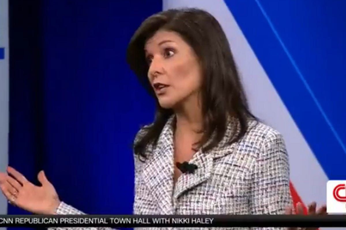 Nikki Haley Going To Hell. Hope Sixth Place In The Republican Primary Is Worth It.