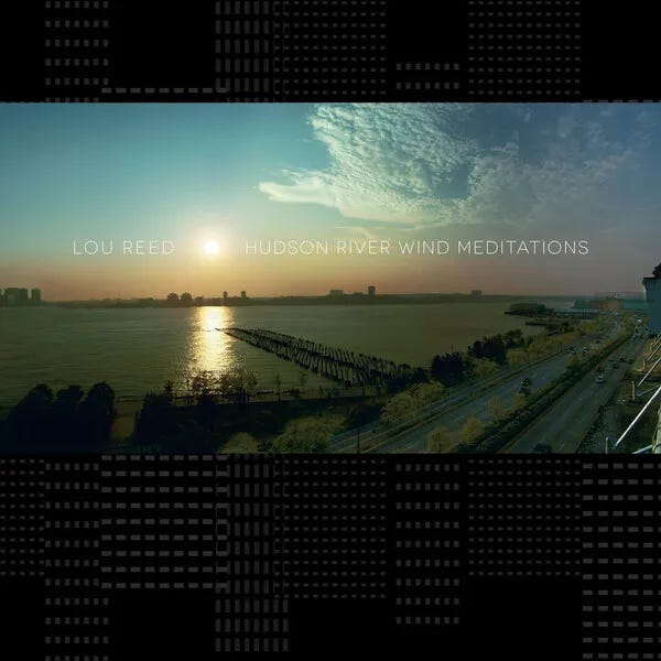 Cover art for Hudson River Wind Meditations by Lou Reed