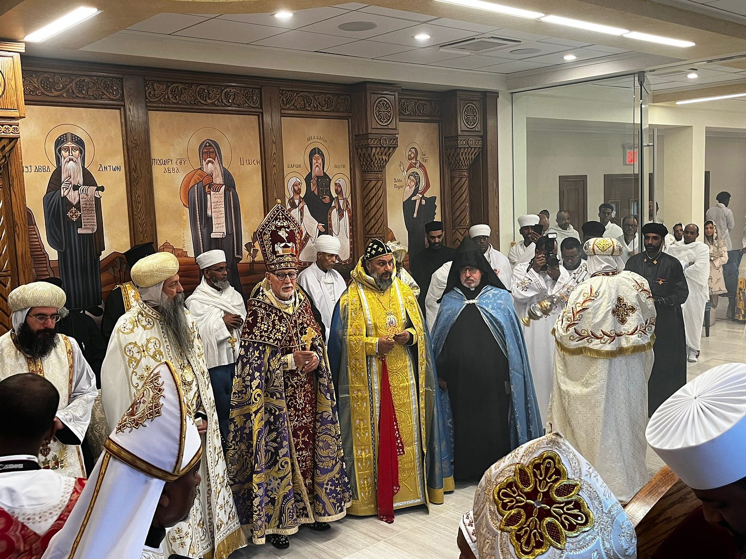 A concelebrated liturgy of the Standing Council of the Oriental Orthodox Church