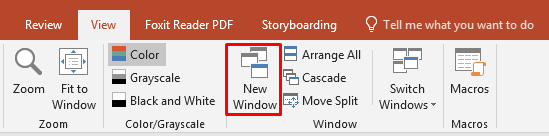 How do I open a single PowerPoint file in two windows? - Super User