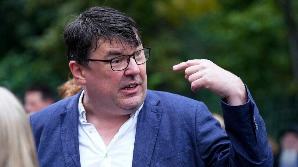 Graham Linehan attacks cancel culture at Conservative conference fringe  event