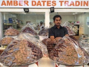 Dates and dried fruits galore!