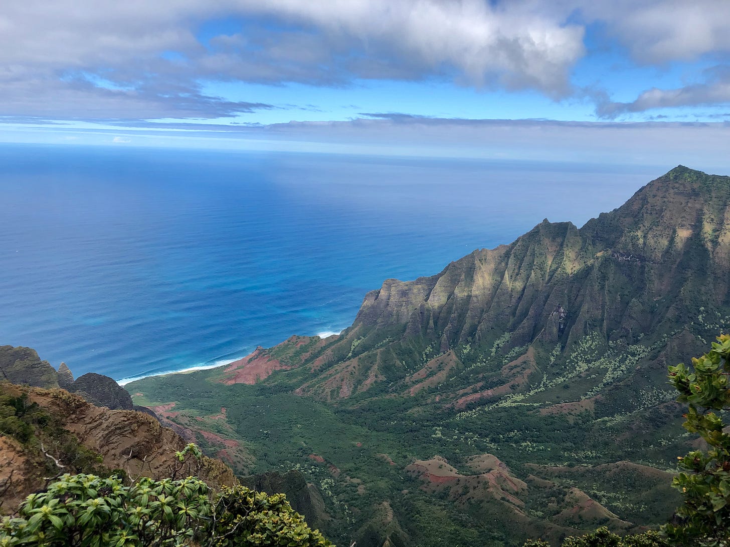 A landscape of Kauai 