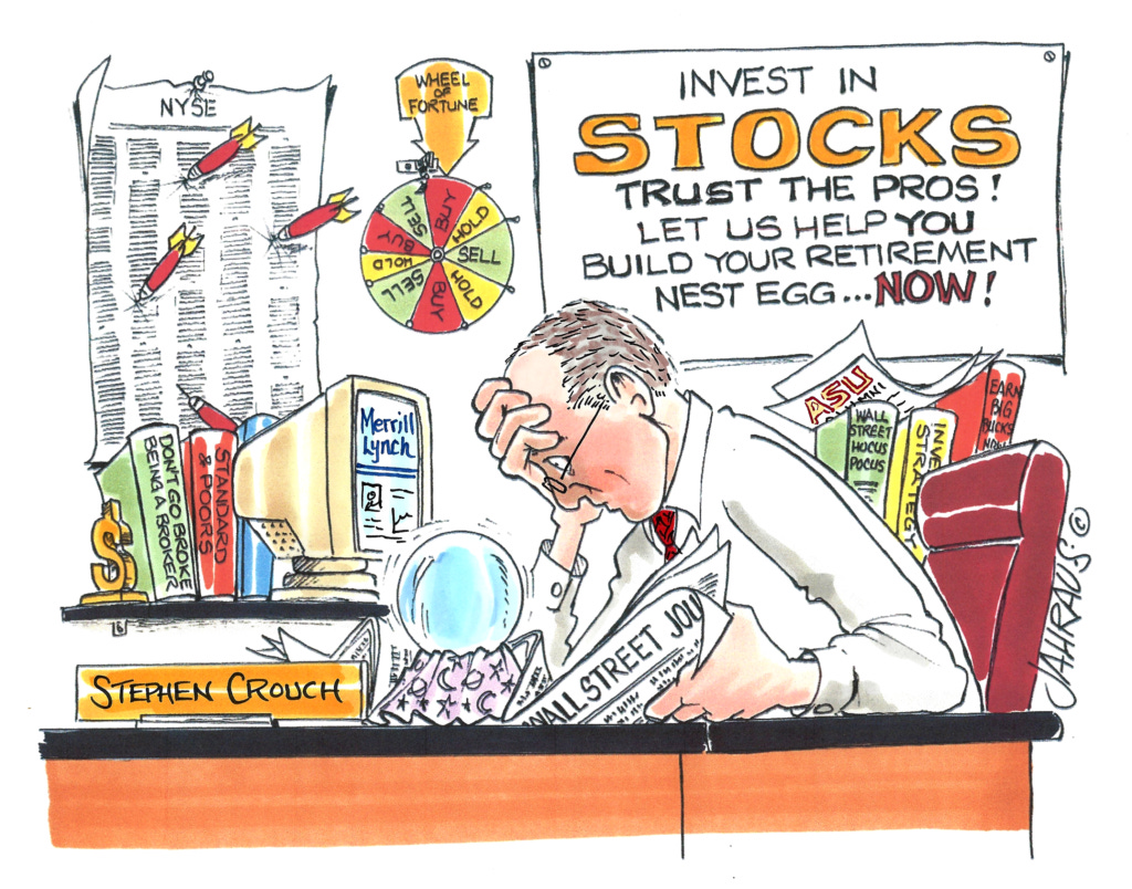 Financial Advisor Cartoon | Funny Gift for Financial Advisor