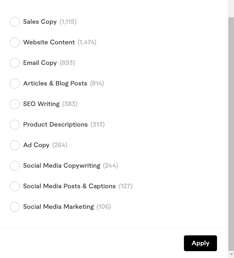 Niching down on Fiverr