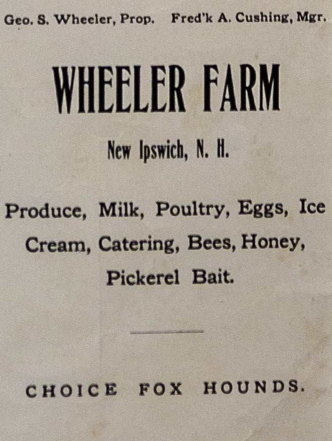 Wheeler Farm Ad