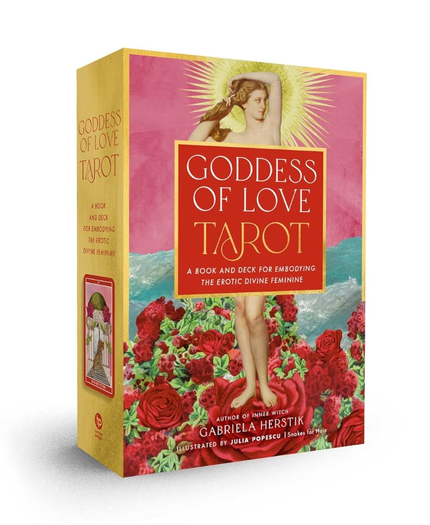 Goddess of love tarot by Gaby Herstik