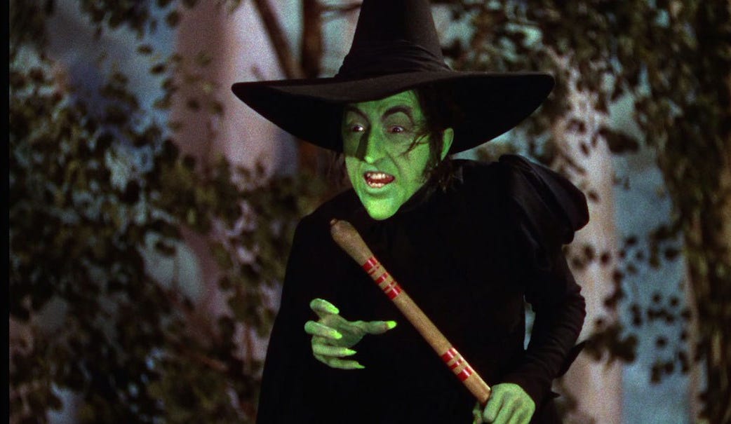 Random Character Analysis: “I'll get you my pretty! And your little dog  too!” – the Wicked Witch of the West (The Wizard of Oz) – The Creativity  Storm