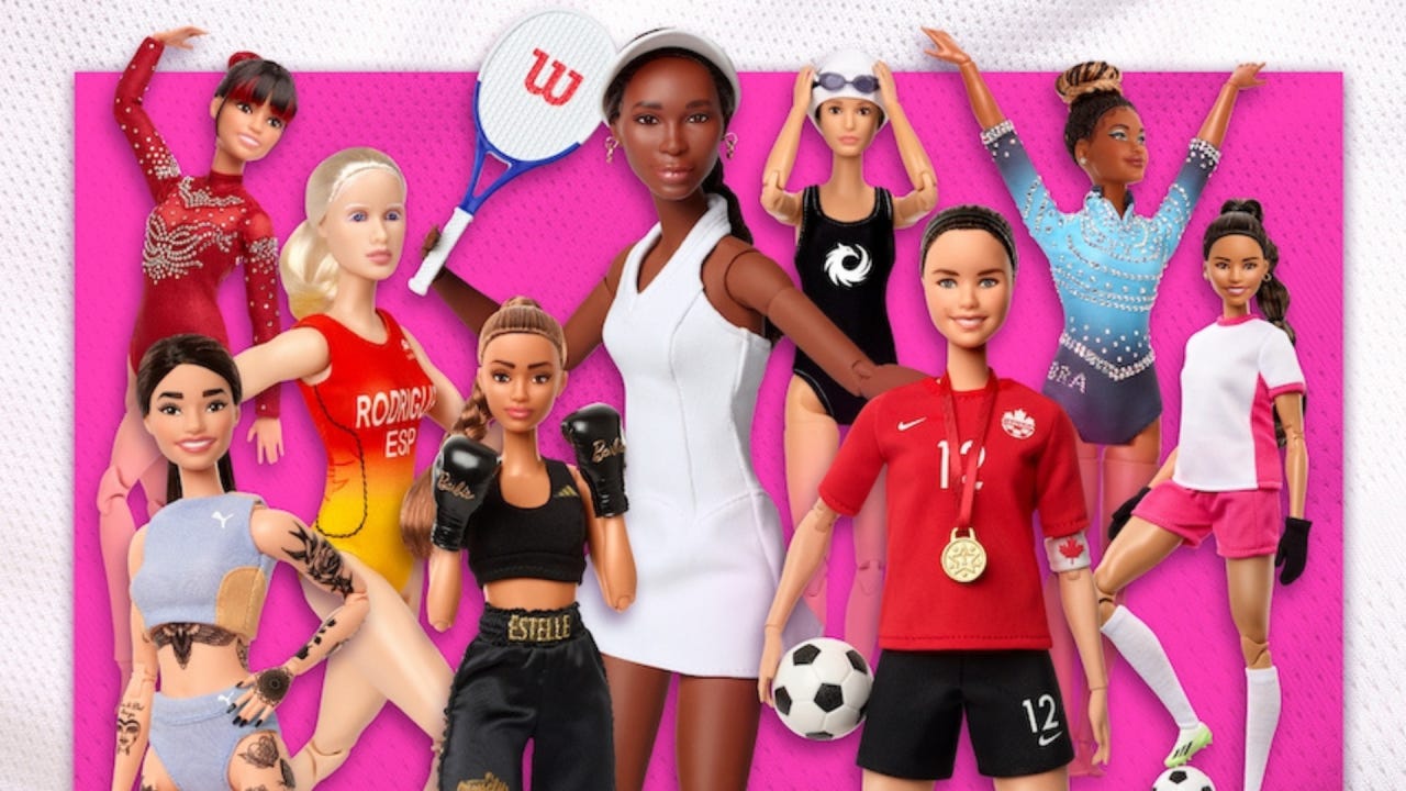 Mattel Barbie Women Sports Icons Venus Williams