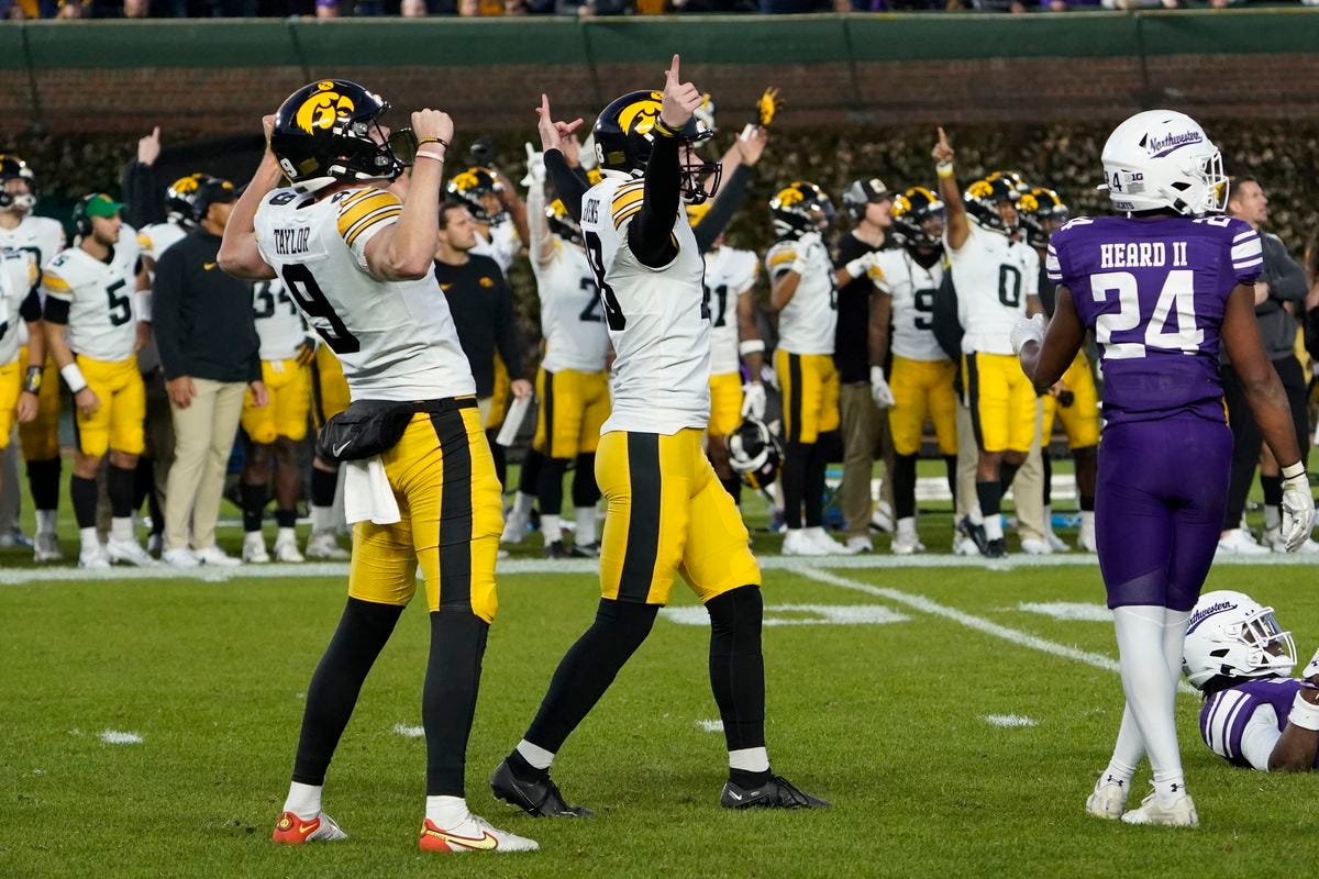 Iowa Football: Hawkeyes #22 in Latest College Football Playoff Rankings - Black Heart Gold Pants Iowa Football: Hawkeyes #22 in Latest College Football Playoff Rankings - Black Heart Gold Pants