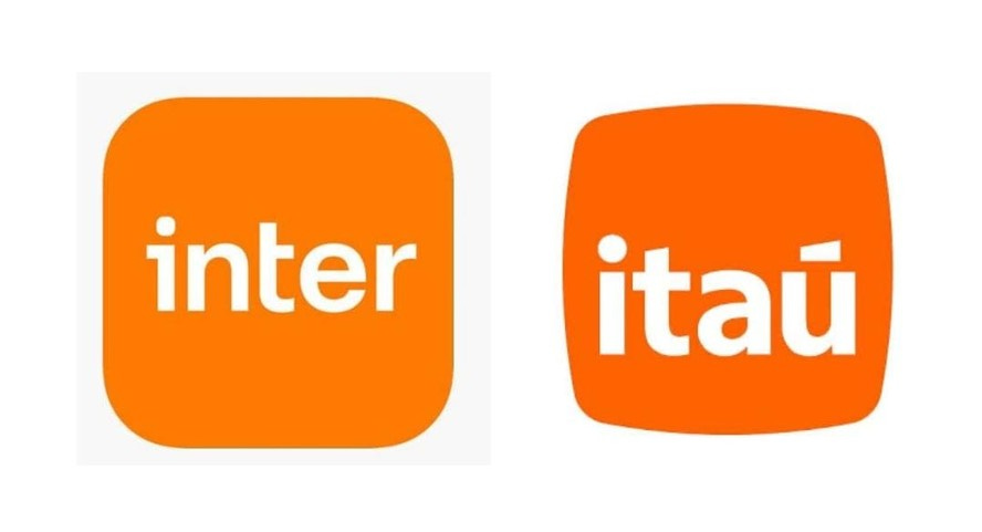 Pode copiar, só não faz igual': Inter alfineta nova marca do Itaú após  internautas apontarem semelhança