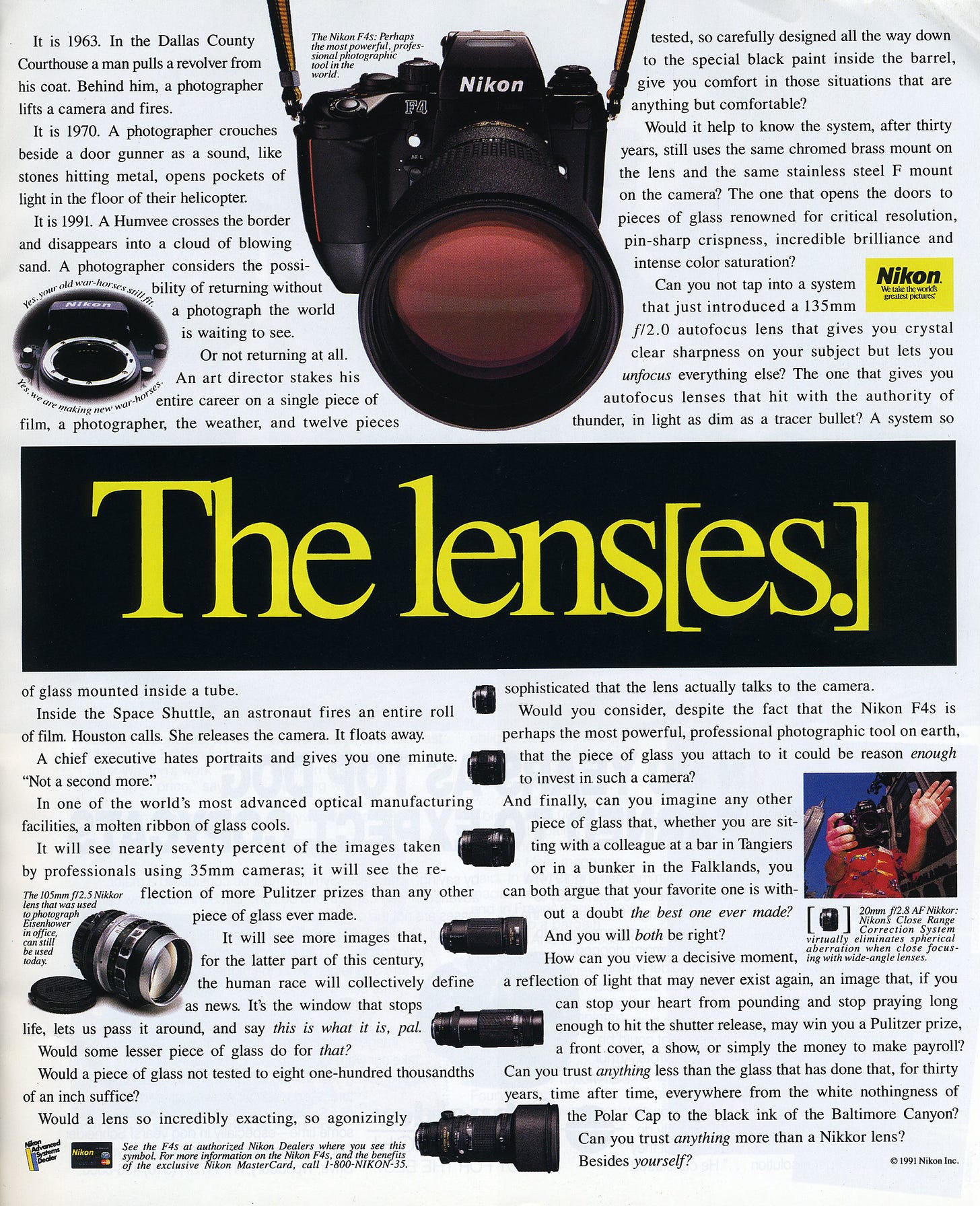 1992 Nikon Ad