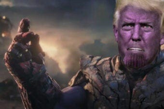 Colbert Compares Trump to Thanos in 'Avengers: Endgame' RNC Parody (Video)