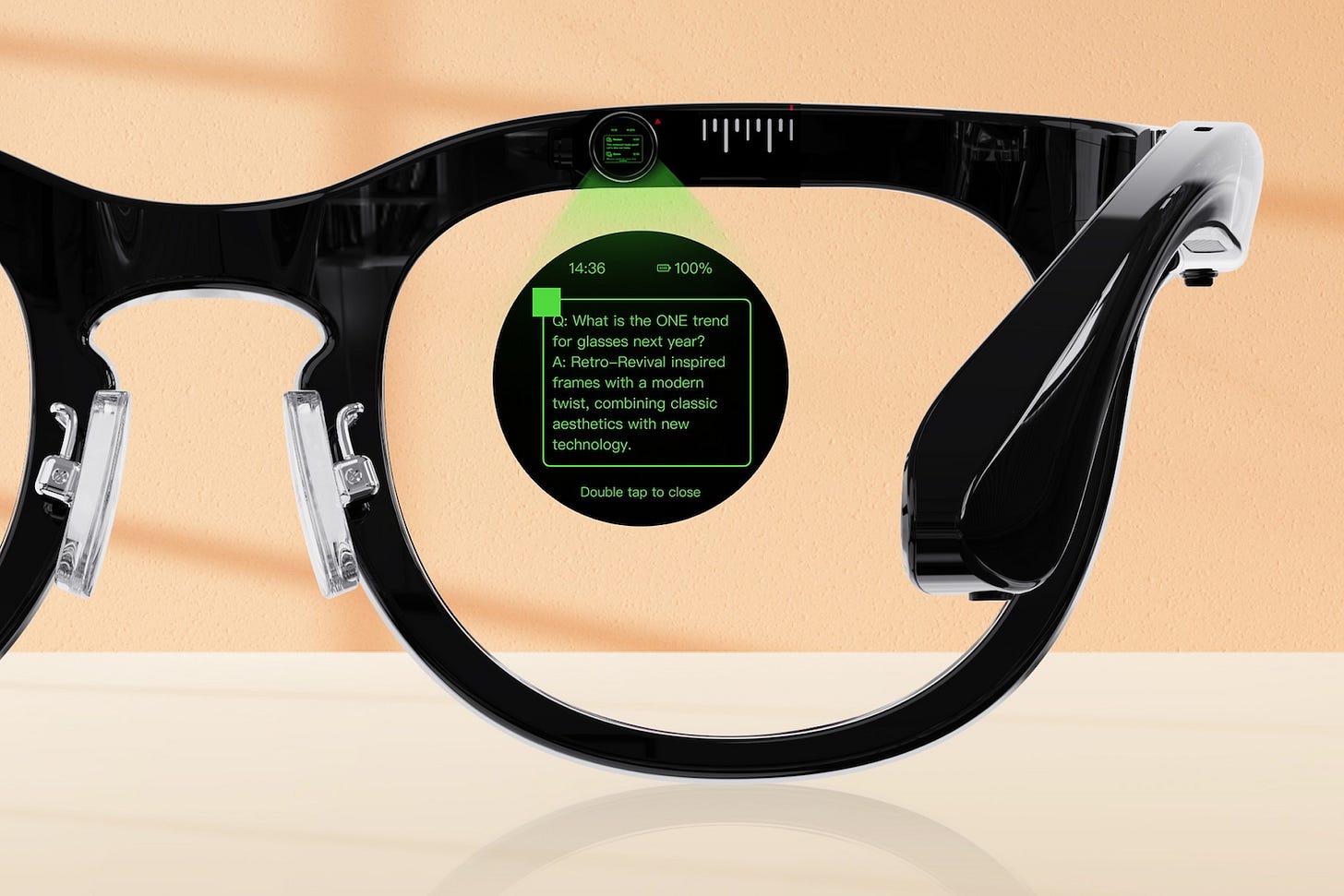 Halliday's fact-checking smart glasses have a screen and a crazy control  system