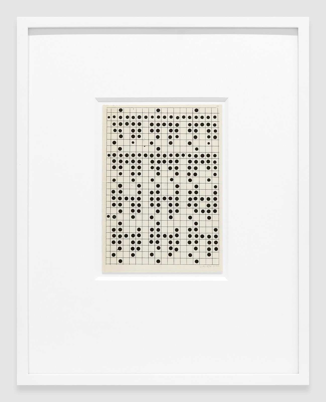 Victoria Burge, Cassimere II (fig.62), (ink and typewritten ink on paper), 2022 [Krakow Witkin Gallery, Boston. © Victoria Burge]