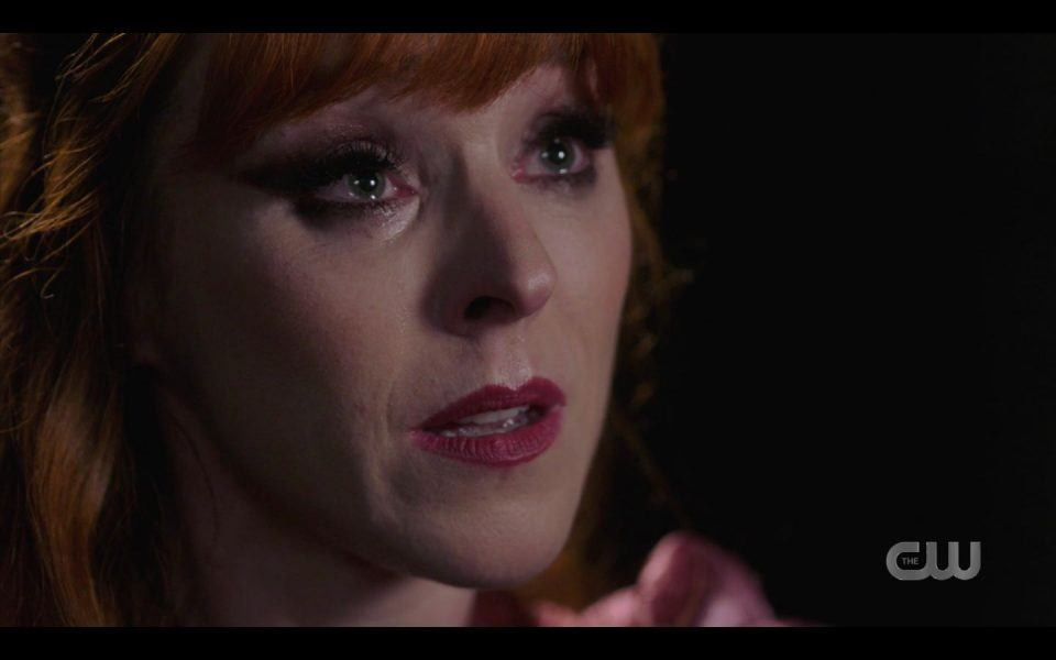 Rowena crying knows she will die soon for Sam