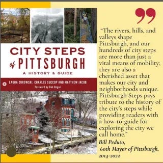City Steps of Pittsburgh book cover.