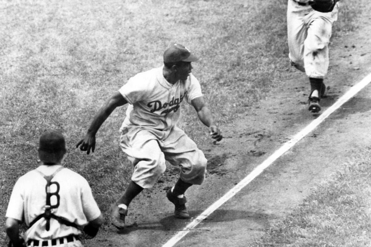 Today In Cubs History: Jackie Robinson Makes Wrigley Field Debut - Bleed  Cubbie Blue