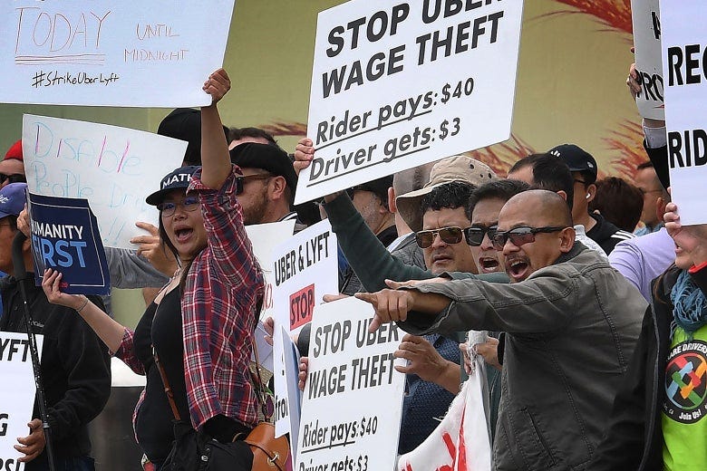 Why the Uber strike was a triumph.