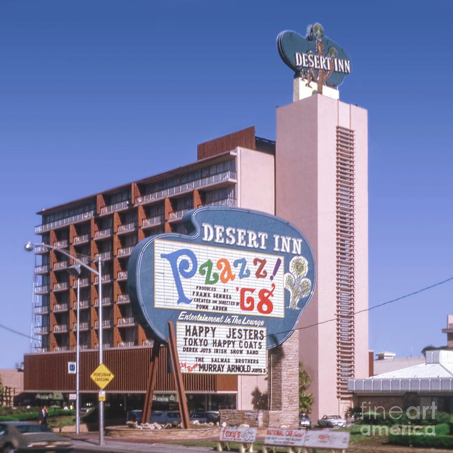 Desert Inn Casino Las Vegas in the Afternoon 1968 Photograph by Aloha Art -  Pixels