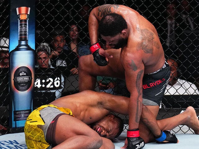 Blaydes destroys Almeida with hammerfists, calls for Aspinall rematch |  theScore.com