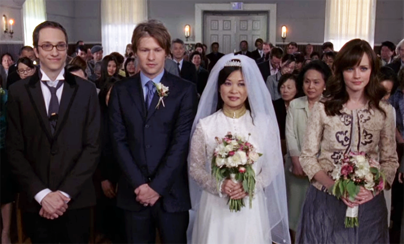 gilmore girls lane zack wedding | rmrk*st | Remarkist Magazine