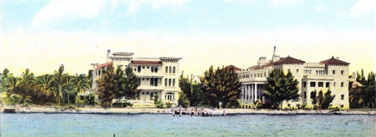 Postcard of Brickell & Bulmer Apartments